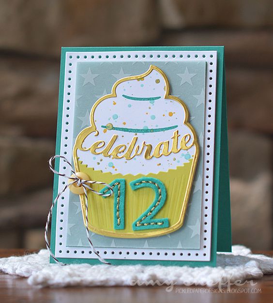 Papertrey Ink - Sew Stylish Number Die Collection (set of 2)