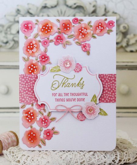 Papertrey Ink - Floribunda Frame Die