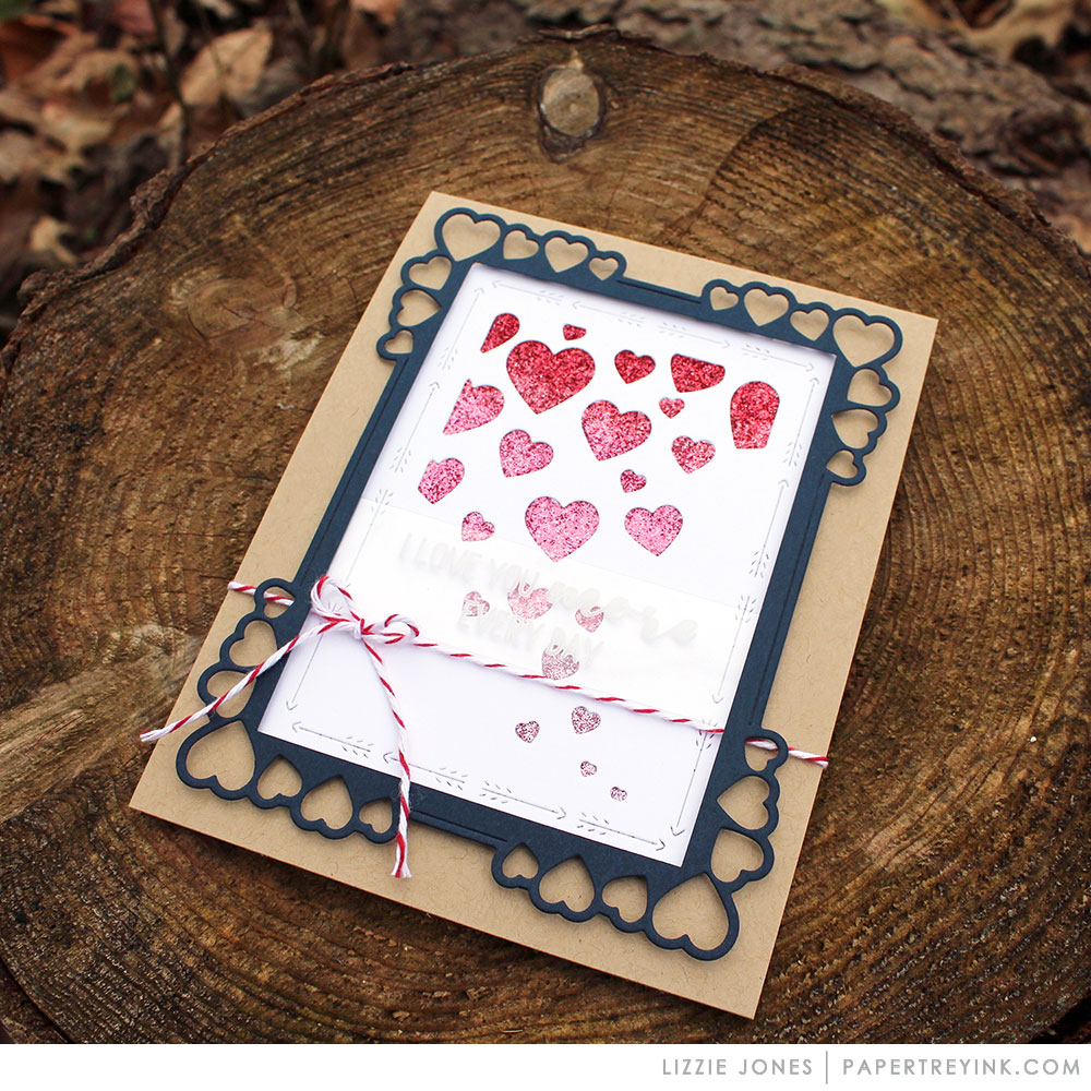 Papertrey Ink - Mix & Mat: Hearts Die