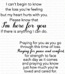 Tucked In: Sympathy Mini Stamp Set