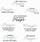 Inspired: Prayer Mini Stamp Set