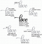 Inspired: Love Mini Stamp Set