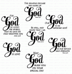 Inspired: God Mini Stamp Set