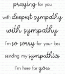 Ways to Say: With Sympathy Mini Stamp Set