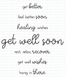 Ways to Say: Get Well Soon Mini Stamp Set