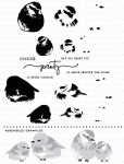 Brushed Birds Stamp Set