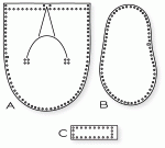 Papertrey Ink - Baby Booties Die Collection (set of 3)