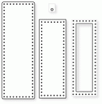 Papertrey Ink - Stitched Bookmark Collection Die