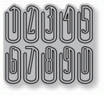 Papertrey Ink - Number Clips Die