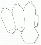 Papertrey Ink - Favor It: Cupcake Box Die