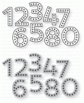 Papertrey Ink - Sew Stylish Number Die Collection (set of 2)