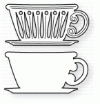 Papertrey Ink - Fancy Tea Cup Die