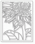 Papertrey Ink - Cover Plate: Sunflower Die