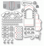 Papertrey Ink - Tiny Town: Gingerbread Die