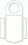 Papertrey Ink - Wine Bottle Tag #2 Die
